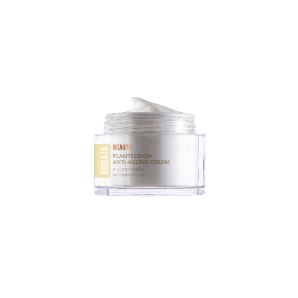Cremă anti-age cu acid hialuronic și imortelă– BIOBAZA - imagine 3