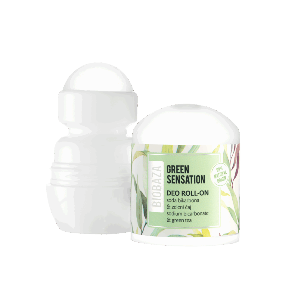 Deodorant Roll-on Green Sensation – BIOBAZA - imagine 2