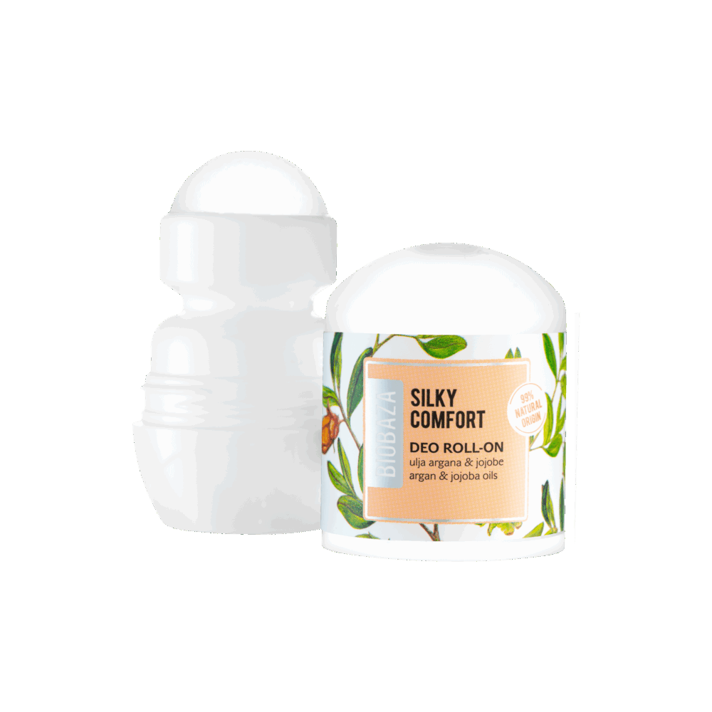 Deodorant Roll-on Silky Comfort – BIOBAZA - imagine 2