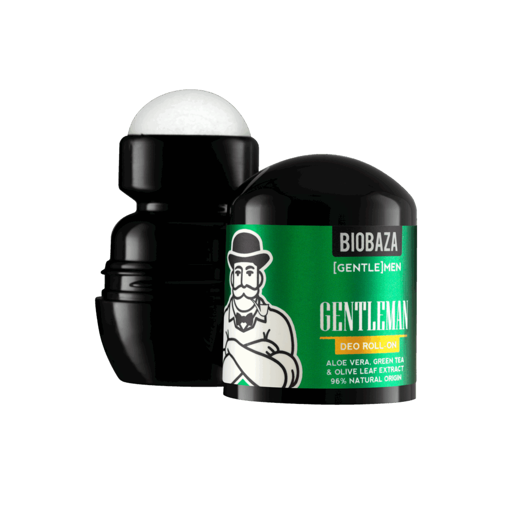 Deodorant roll-on pentru bărbați Gentlemen BIOBAZA - imagine 2