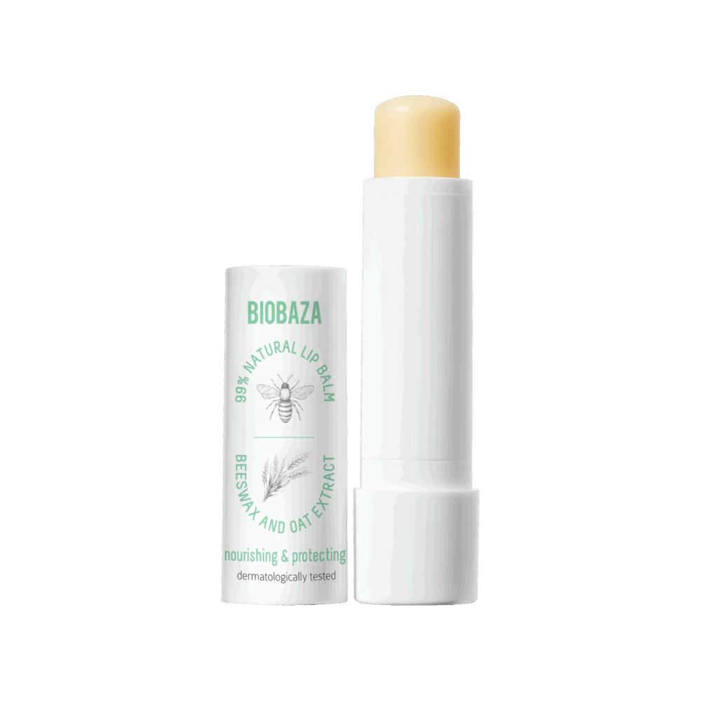 Balsam de buze BEES & OATS BIOBAZA - imagine 2