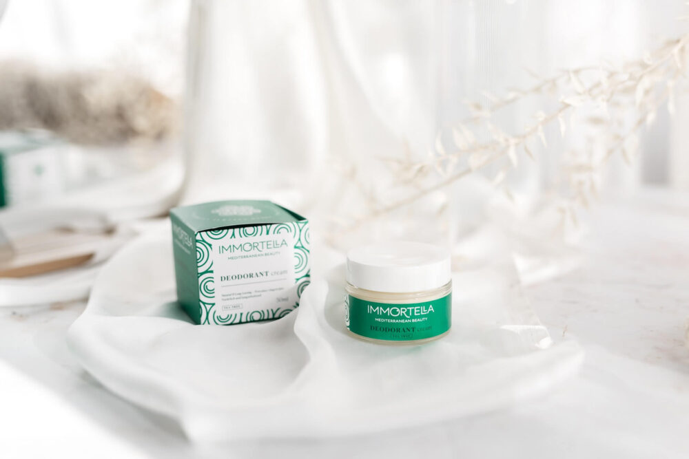 Deodorant cremă cu arbore de ceai – IMMORTELLA - imagine 5