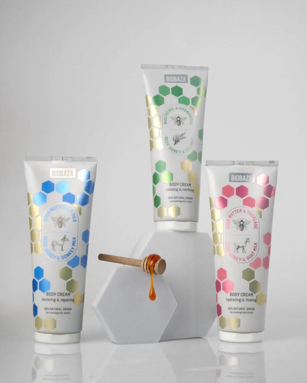 Loțiune de corp BEES & OATS BIOBAZA - imagine 3