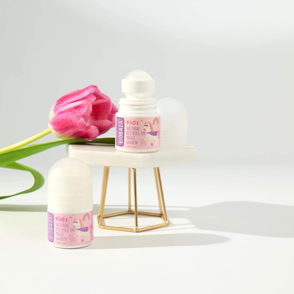 Deodorant roll-on pentru copii Magic Garden – BIOBAZA - imagine 2