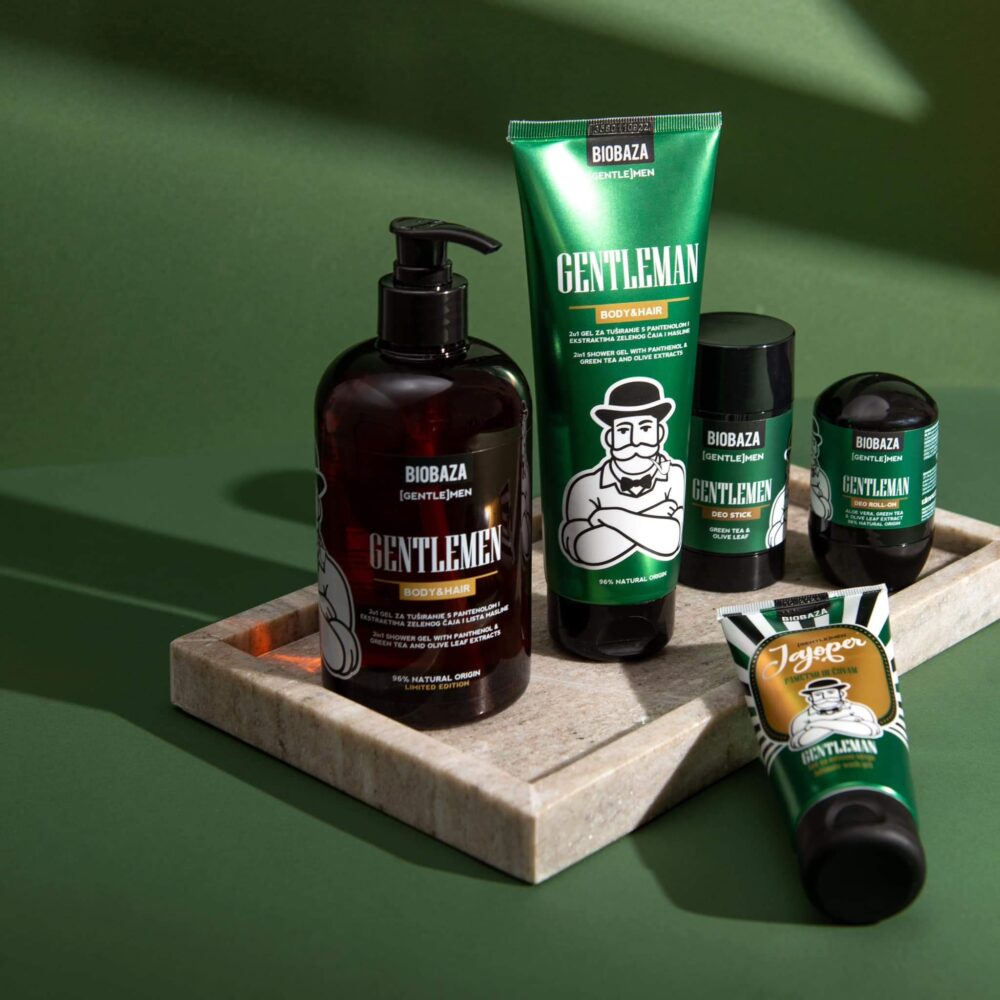 Deodorant Stick Bărbați Gentlemen BIOBAZA - imagine 2
