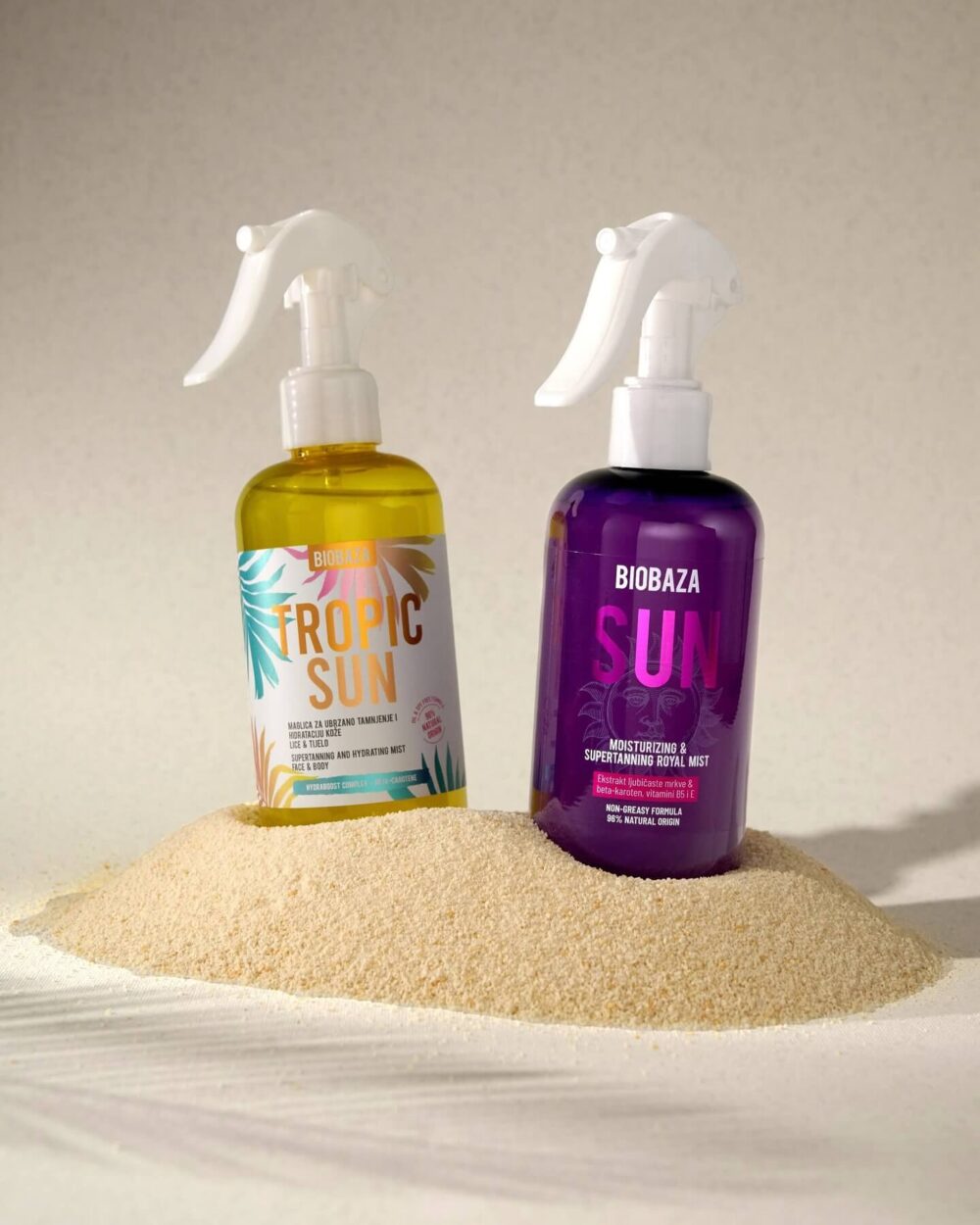 Tropic Sun Mist pentru hidratare și accelerarea bronzării BIOBAZA - imagine 3
