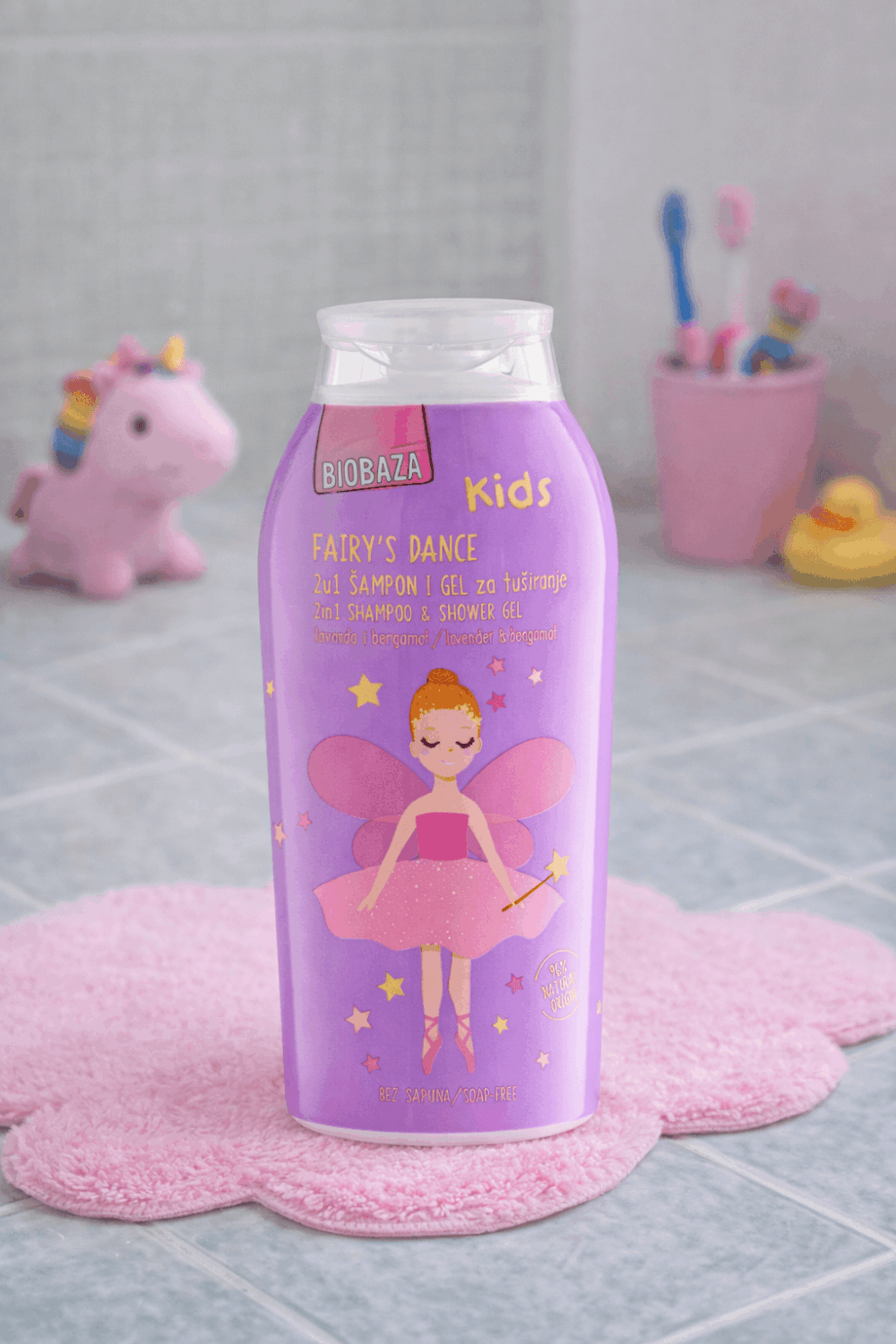 2 în 1 Șampon și gel de duș pentru copii Fairy’s Dance – BIOBAZA - imagine 2
