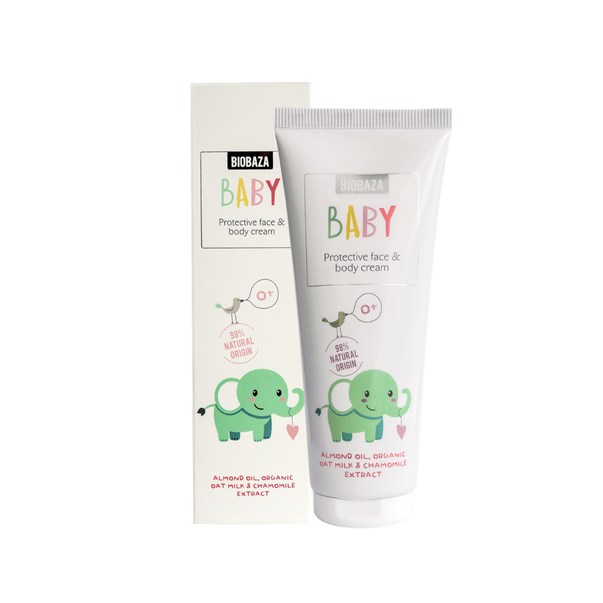 BIOBAZA-BABY-PROTECTIVE-FACE-BODY-CREAM-75-ml Cremă protectoare pentru față și corp pentru bebeluși – BIOBAZA - imagine 1