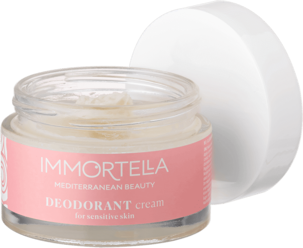 Deodorant cremă pentru piele sensibilă – IMMORTELLA - imagine 4